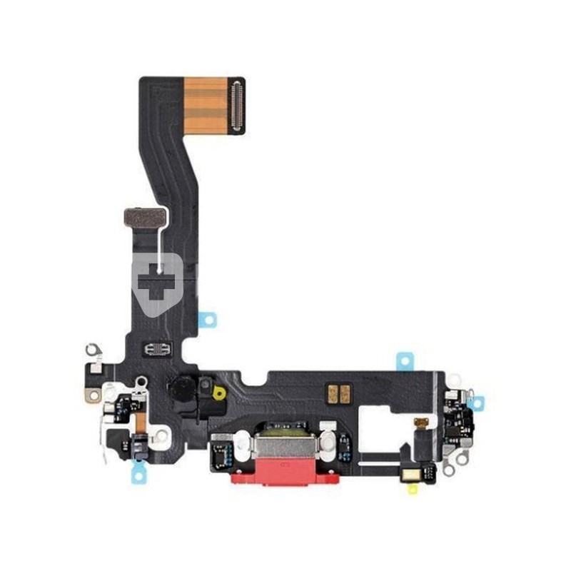 Charging Connector Red Flex Cable iPhone 12 (PULLED)