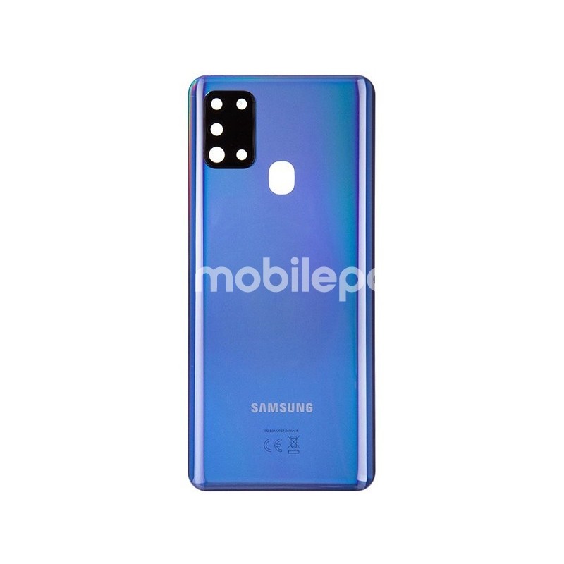 Rear Cover Blue + Camera Lens Samsung SM-A217 A21s