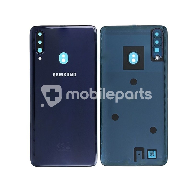 Rear Cover Blue + Camera Lens Samsung SM-A207 A20S Ori