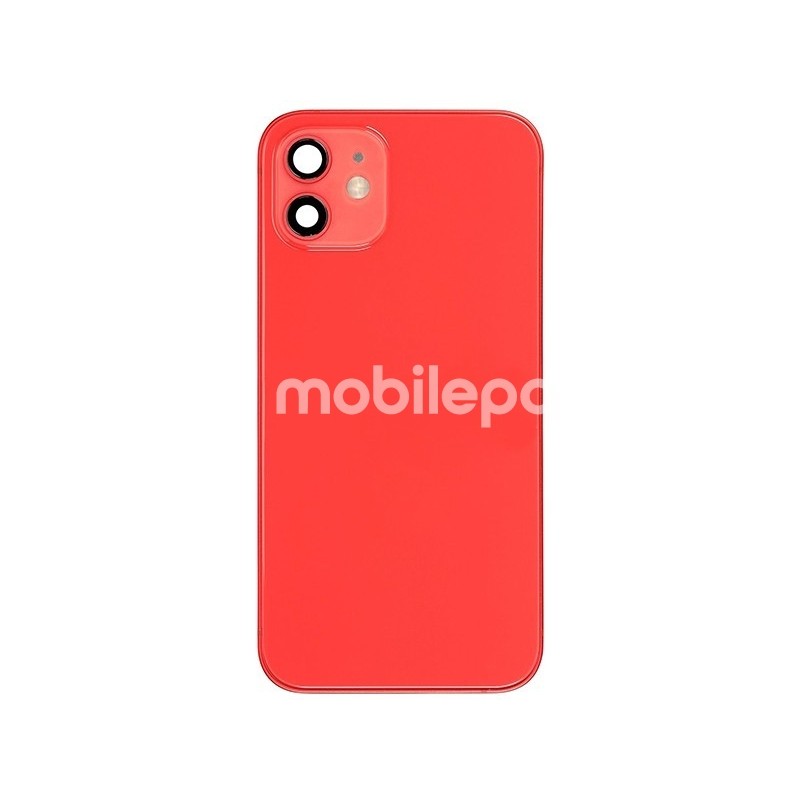 Back Cover Full Parts Red iPhone 12 Mini No Logo