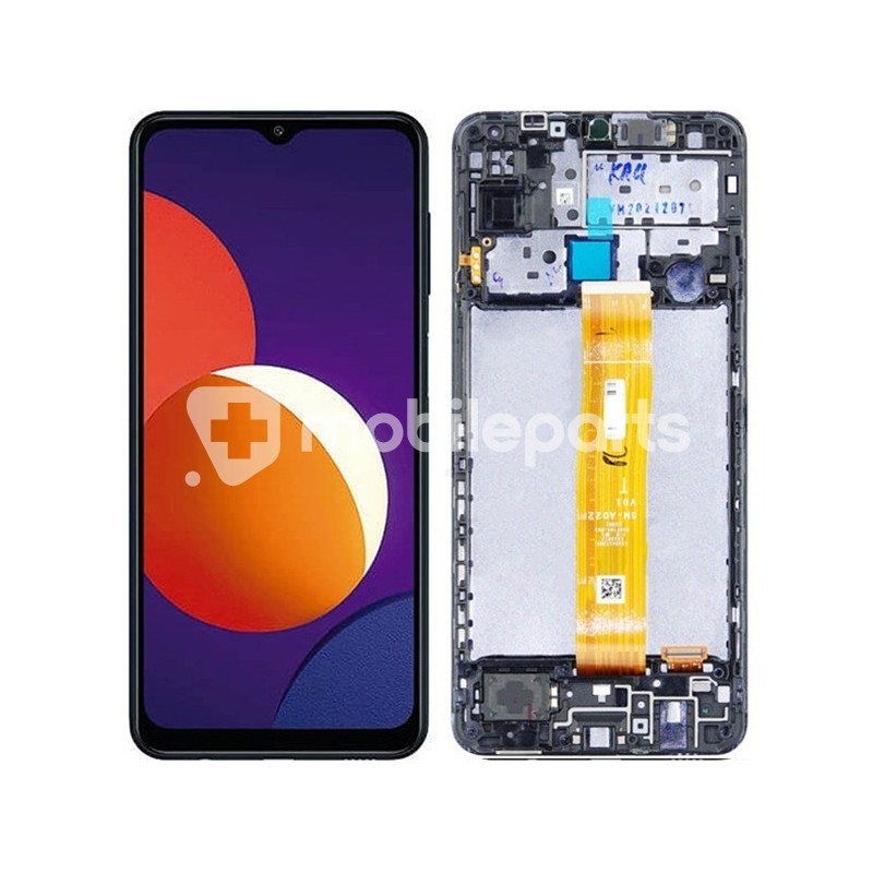 Display Touch + Frame Black Samsung SM-M127 M12 Ori