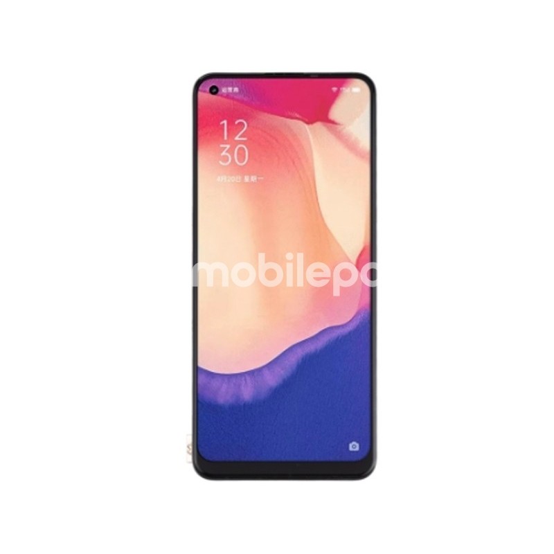 Display Touch Black + Frame OPPO RENO 4 SE