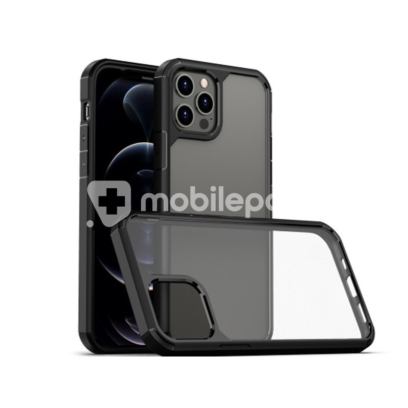 TPU + PC Protective Case Transparent-Black iPhone 13 Mini