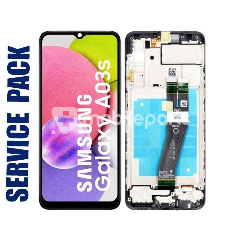 Display Touch Black + Frame Samsung SM- A037 A037G (A03s 2021) A03s Ori (EU)