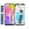 Display Touch Black + Frame Samsung SM- A037 A037G (A03s 2021) A03s Ori (EU)