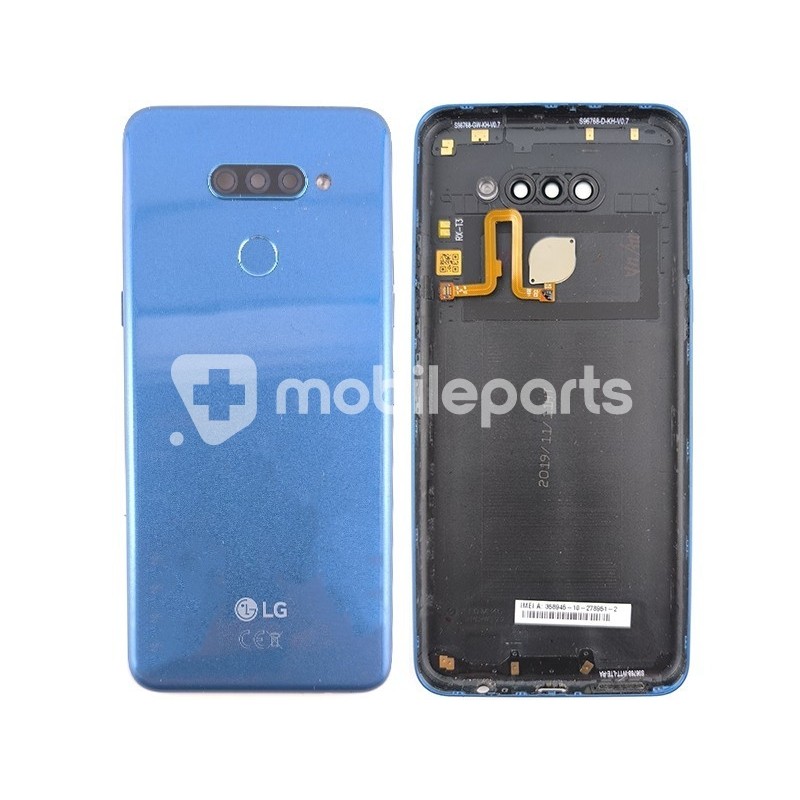 Rear Cover Blue + Fingerprint LG K50S (PULLED)