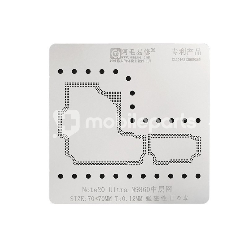AMAOE Stencil SAMSUNG SM-N986 Note 20 Ultra