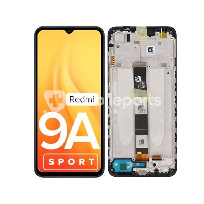 Display Touch + Frame Black Xiaomi Redmi 9A - 9C Ori