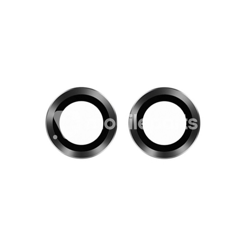 Tempered Glass Back Camera Lens Black iPhone 13