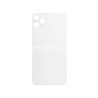 Rear Cover White iPhone 11 Pro Max Big Hole (No Logo)