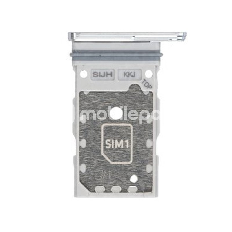 Dual Sim Tray White Samsung SM-S908 S22 Ultra
