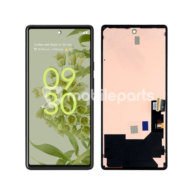 Display Touch + Frame Black Google Pixel 6 (Pulled)