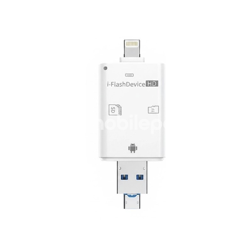 iFlashDrive SD Reader For iPhone - Android OTG
