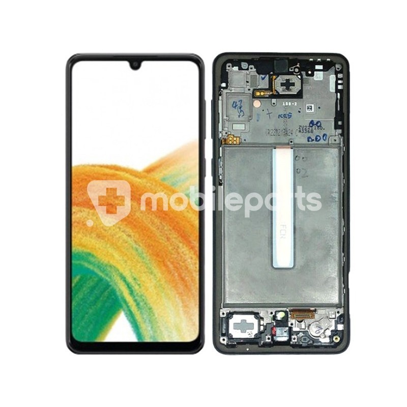 Display Touch + Frame Black Samsung A336 A33 5G Ori