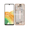 Display Touch + Frame Gold Peach Samsung A336 A33 5G Ori