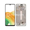 Display Touch + Frame White Samsung A336 A33 5G Ori