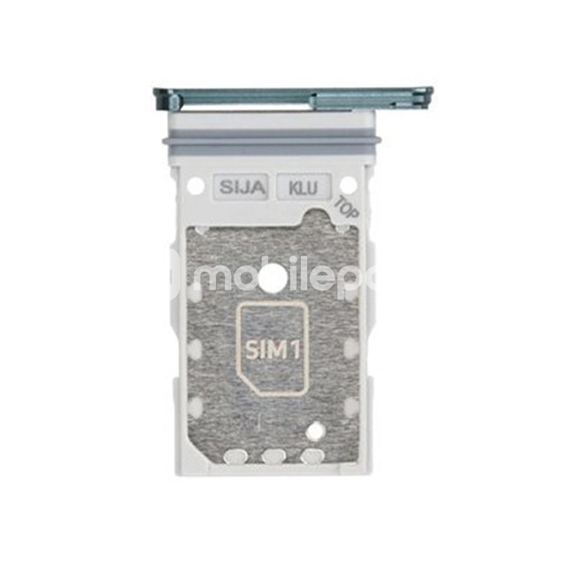 Dual Sim Card Tray Green Samsung SM-S901 S22 - S22+