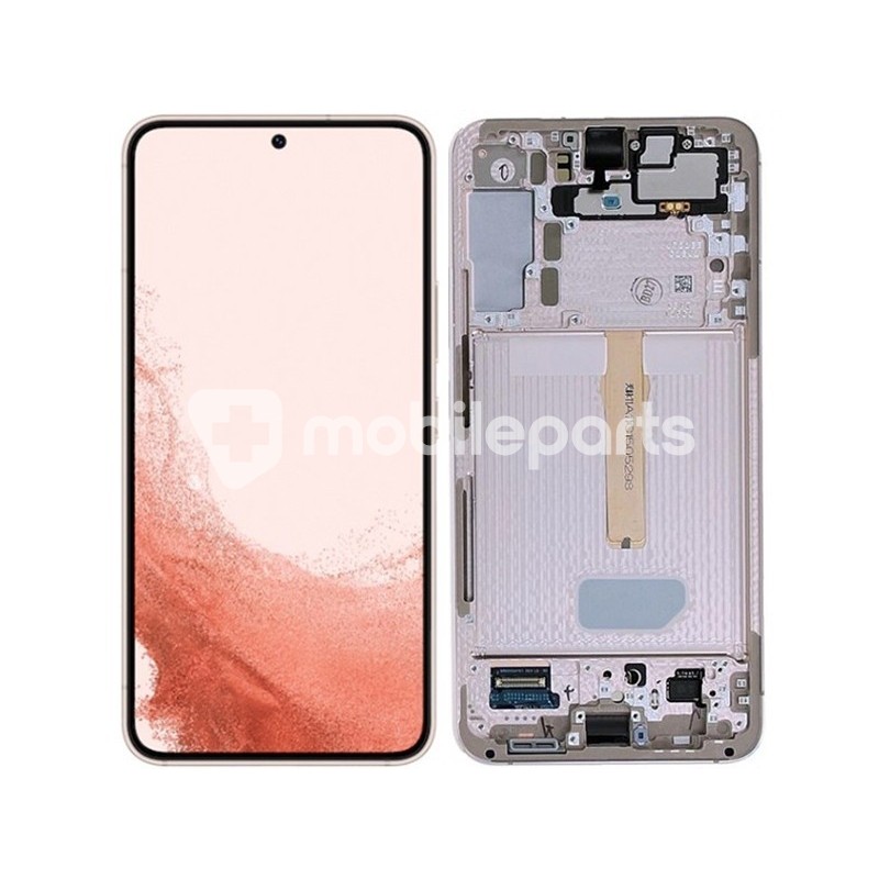 Display Touch + Frame Violet Samsung SM-S906 S22+ Ori