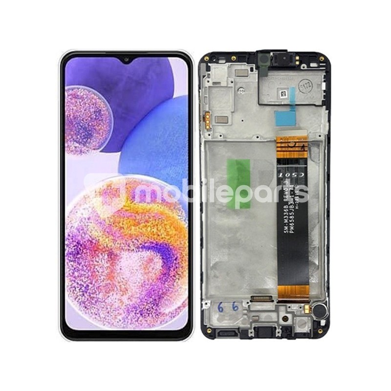 Display Touch + Frame Black Samsung SM-A235 Ori