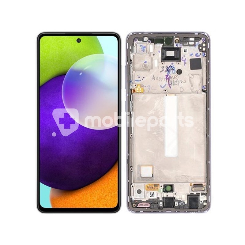 Display Touch + Frame Awesome Violet Samsung SM-A528 A52s Ori