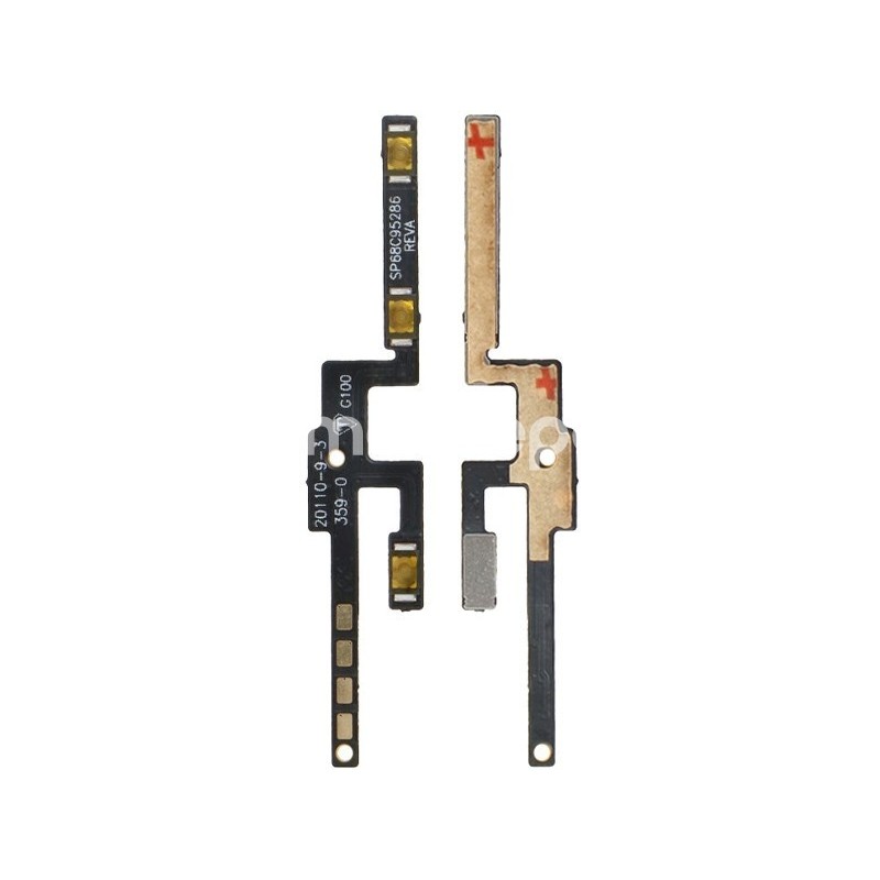 Power Button + Volume Flex Moto G100
