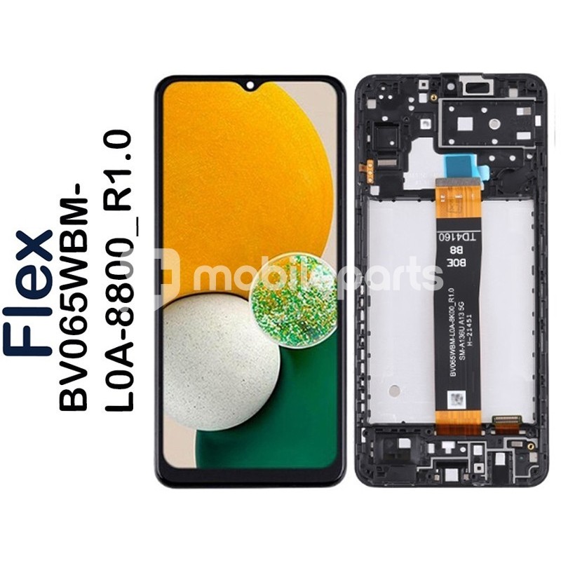 Display Touch + Frame Black Samsung SM-A136u A13 5G (IPS)