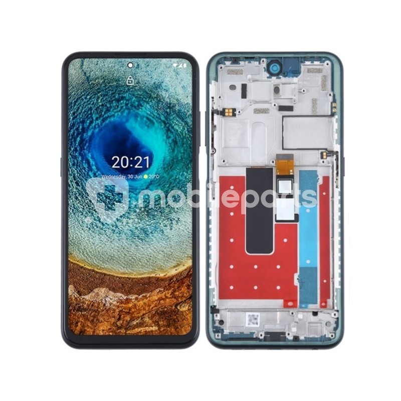 Display Touch + Frame Green Nokia X10 (IPS)