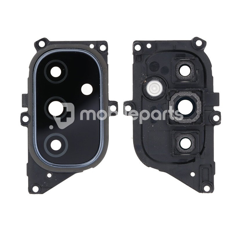 Rear Camera Lens + Frame Black OnePlus Nord N100