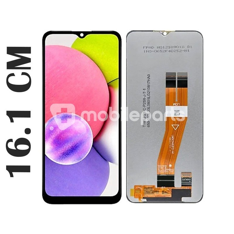 Display Touch Black Samsung A02s - A03 - A03s (16.1cm IPS) FO