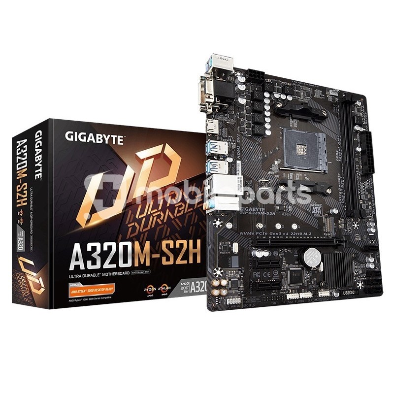 GIGABYTE Motherboard GA-A320M-S2H (rev. 3.x)