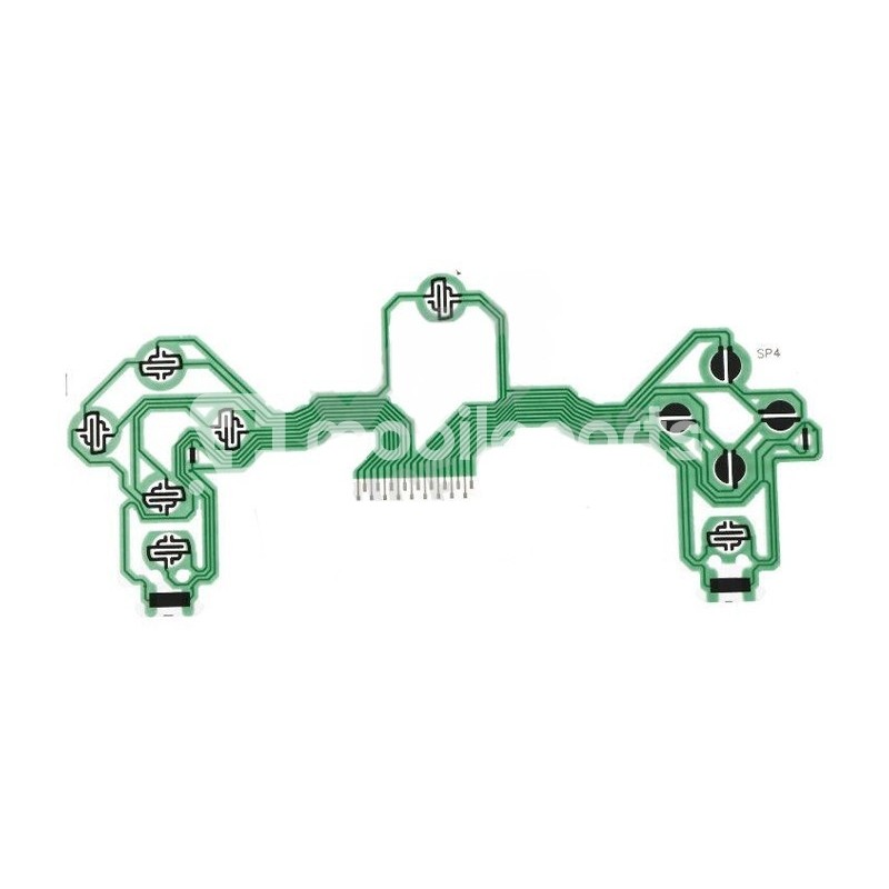 JDM-001 - JDM-010 - JDM-011 Controller Keypad Conductive Film Green 2.0 PlayStation 4 - Slim - Pro