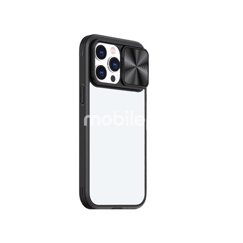 Case 360 TPU Black With Sliding Camera iPhone 14 Pro Max
