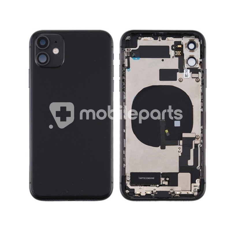 Rear Cover Full Parts Black iPhone 11 No Logo