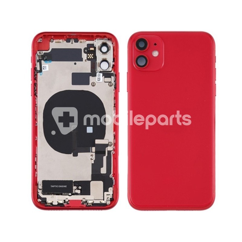 Rear Cover Full Parts Red iPhone 11 No Logo