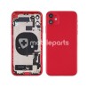 Rear Cover Full Parts Red iPhone 11 No Logo