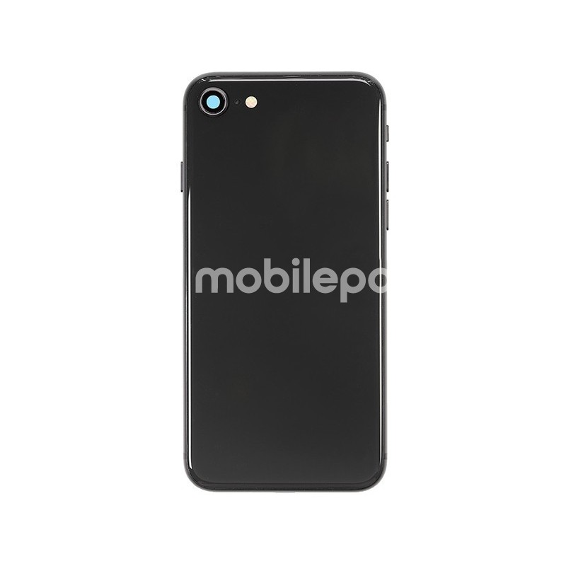 Rear Cover Full Parts Black iPhone 8 No Logo