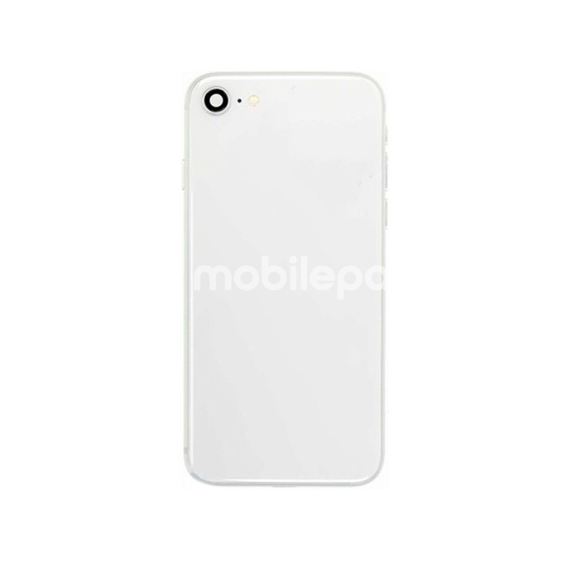 Rear Cover Full Parts White iPhone 8 No Logo