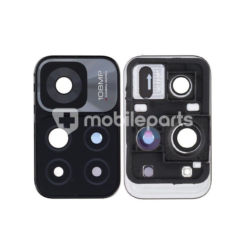 Rear Lens Camera + Frame Black Redmi Note 11 Pro+ 5G
