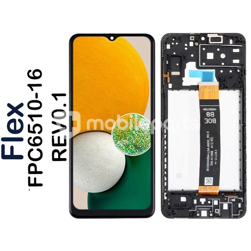 Display Touch + Frame Black Samsung SM-A136b A13 5G (IPS)