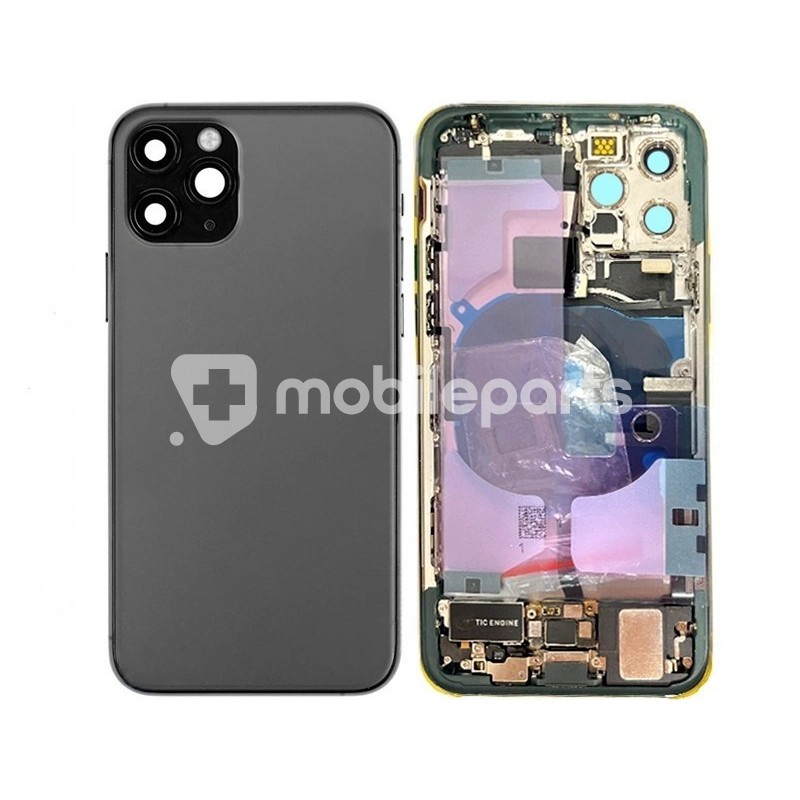 Rear Cover Full Parts Black iPhone 11 Pro No Logo
