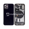 Rear Cover Full Parts Black iPhone 12 No Logo