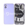 Rear Cover Full Parts Purple iPhone 12 No Logo