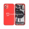 Rear Cover Full Parts Red iPhone 12 No Logo