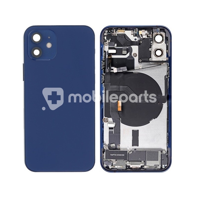 Rear Cover Full Parts Blue iPhone 12 No Logo