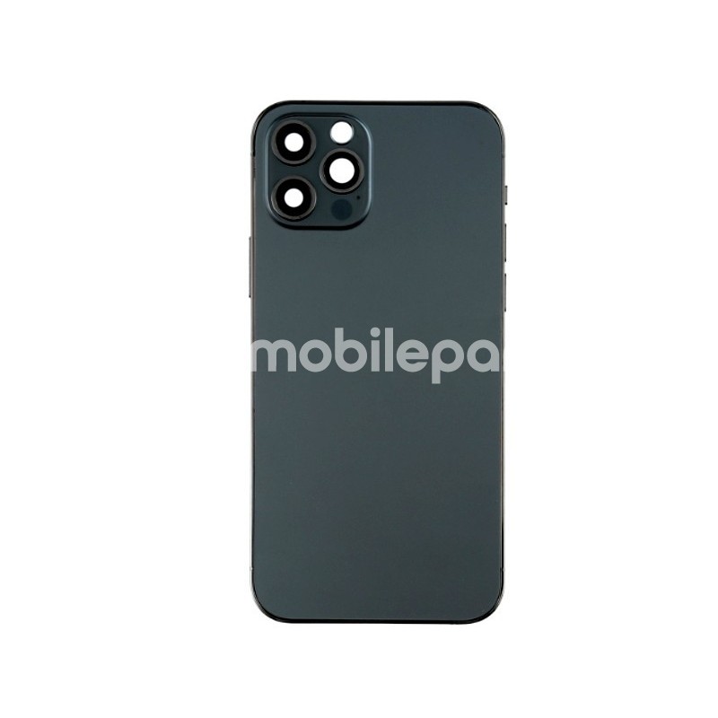 Rear Cover Full Parts Black iPhone 12 Pro No Logo