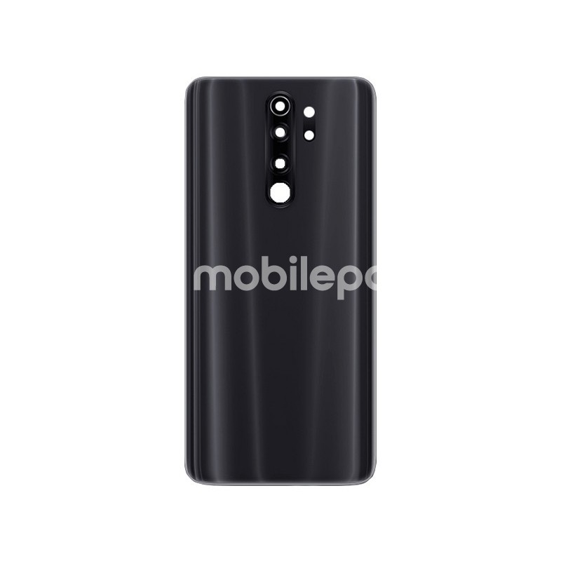 Rear Cover Black + Camera Lens Xiaomi Redmi Note 8 Pro No Logo