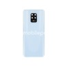 Rear Cover White + Camera Lens Xiaomi Redmi Note 9 Pro No Logo