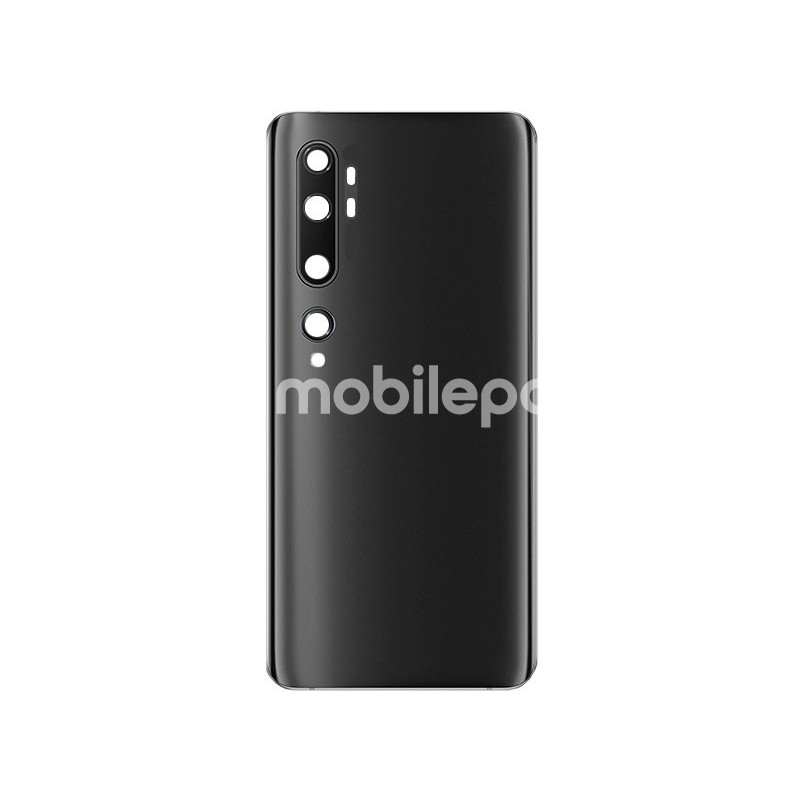 Rear Cover Black Xiaomi Mi Note 10 - 10 Pro No Logo
