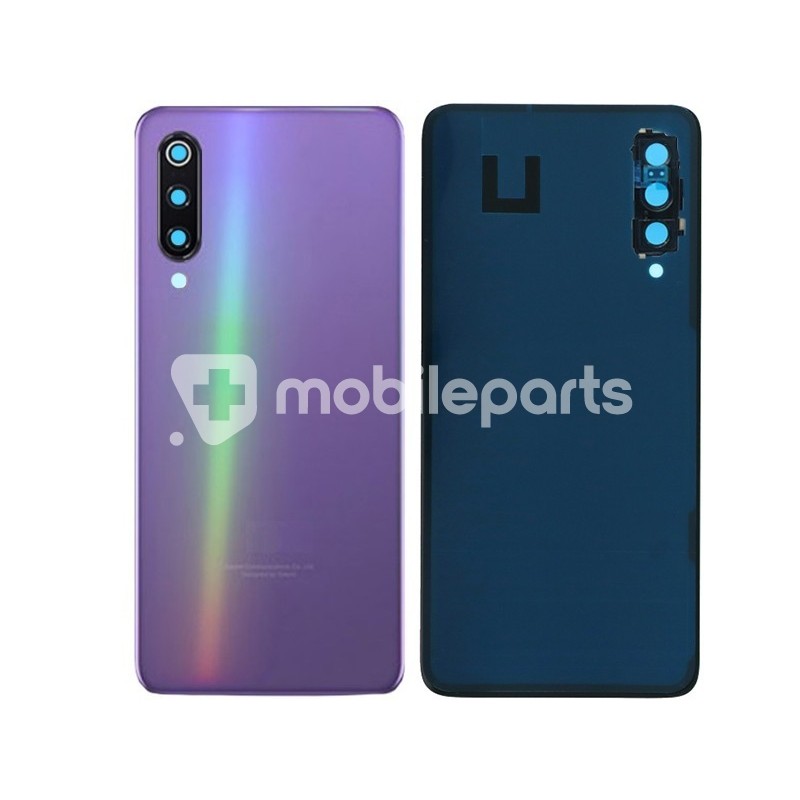 Rear Cover Purple + Camera Lens Xiaomi Mi 9 No Logo