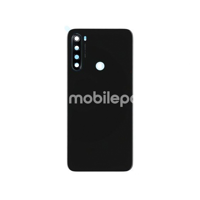 Rear Cover Black + Camera Lens Xiaomi Redmi Note 8 No Logo